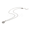 Non-Tarnish Stainless Steel Pendants Necklaces LS-NJEW-K267-01E-P-2