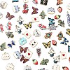 Alloy Enamel Pendants ENAM-XCP0001-50-1-1