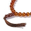 Natural Carnelian Beads Stretch Bracelets BJEW-A025-01E-2