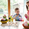 Natural Wooden Round Ball WOOD-PH0001-17-WH-7