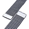 8 Rows Plastic Rhinestone Napkin Rings AJEW-D042-01C-2