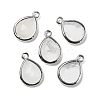 Natural Quartz Crystal Faceted Pendants G-U019-05P-03-1