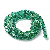 Transparent Electroplate Glass Beads Strands GLAA-Q099-D01-03-2