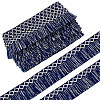 8.8 Yards Nation Style Polyester Lace Trim Ribbon OCOR-HY0001-43-1
