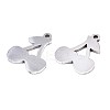Non-Tarnish 201 Stainless Steel Charms STAS-S110-097P-2