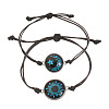 Sun and Stars Moon Alloy Link Bracelets Set WH-WGFF603-03-1