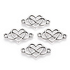 Tibetan Style Alloy Connector Charms TIBE-YWC0001-01AS-1