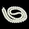 Baking Paint Transparent Glass Bead Strands GLAA-S031-10mm-23-3