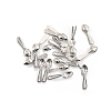 100Pcs Alloy Silverware Miniature Ornaments PW-WGF7D5F-02-1