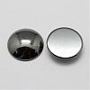 Non-magnetic Synthetic Hematite Cabochons G-P162-05-14mm-2