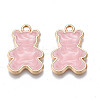 Alloy Enamel Pendants PALLOY-N170-018B-NR-1