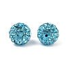 Polymer Clay Rhinestone Beads RB-H258-HD10mm-202-2