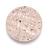 Ion Plating(IP) 304 Stainless Steel Charms STAS-M228-C01-RG-2