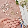 60Pcs 2 Colors Brass Leverback Earring Findings KK-CN0002-36-3