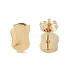 PVD Vacuum Plating 304 Stainless Steel Stud Earrings for Women EJEW-A048-46I-G-2