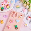 22Pcs 11 Styles Opaque Cute Resin Cabochons JX229A-5