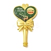 Christmas Deer Print Brass & Resin Wax Stamp Handles AJEW-A058-02A-1