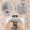Women Imitation Rabbit Hair Cuffs Oversleeve Arm Gloves AJEW-WH20018-34D-2