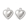 Non-Tarnish 201 Stainless Steel Charms STAS-H124-07P-1