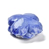 Synthetic Shell Dyed Carved Flower Connector Charms SHEL-D081-01C-4