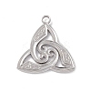 Non-Tarnish 304 Stainless Steel Pendants LS-STAS-K242-10P-2
