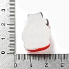 Christmas Opaque Resin Decoden Cabochons RESI-U006-04D-3