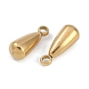 Ion Plating(IP) 304 Stainless Steel Pendants STAS-K252-03G-2
