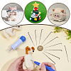 2Pcs 2 Styles Plastic Wool Felting Needle Tool DIY-AR0004-90-4
