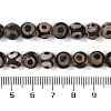 Tibetan Style dZi Beads G-K166-02-8mm-L3-01-5