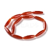 Natural Agate(Dyed & Heated) Beads Strands G-M446-A01-01B-3