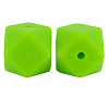 Silicone Beads Hexagonal Silicone Beads Bulk Spacer Beads Silicone Bead Kit for Bracelet Necklace Keychain Jewelry Making FIND-SZC0014-149-1