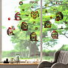 8 Sheets 8 Styles PVC Waterproof Wall Stickers DIY-WH0345-247-5