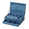 Velvet & Wood Jewelry Boxes VBOX-I001-04D-1