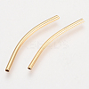 Brass Tube Beads KK-Q735-395G-1