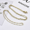 Brass Paperclip Chains MAK-S072-09A-MG-1
