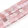Natural Pink Opal Beads Strands G-T140-44A-02-4