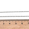 1.2MM 304 Stainless Steel Boston Link Chain Necklaces NJEW-D328-01P-02-3