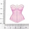 Valentine's Day Opaque Printed Acrylic Pendants OACR-A045-06E-3