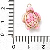 Brass & Resin Pendants RE-CBA9A00-01G-4