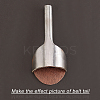 2 Pcs 2 Styles 45# Steel Leathercraft Tool TOOL-GA0001-30P-5