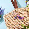 Resin Butterfly Pendant Keychains KEYC-TAC0034-03L-5