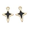 Alloy Enamel Pendants ENAM-G235-11G-01-1