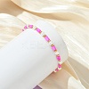 6Pcs Dyed Natural Freshwater Shell & Glass Pearl & Seed Beads Stretch Bracelets Set for Women BJEW-MZ00347-2