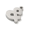 304 Stainless Steel Pendants STAS-M067-02A-P-2