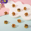 10Pcs Preserved Rose Pendants KY-TA0001-59D-5