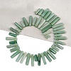 Natural Green Aventurine Beads Strands G-F829-A09-01-2