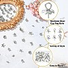 60Pcs 6 Styles 304 & 201 Stainless Steel Cup Peg Bails STAS-CJ0003-07-3