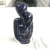 Natural Sodalite Carved Healing Couple Figurines PW-WG76783-02-1