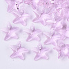Transparent Glass Charms GLAA-N033-01M-1