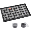 50 Grids Plastic Loose Diamond Storage Boxes MRMJ-WH0012-40A-1